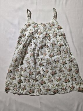 Babe & Tess Italy Floral Calico Babydoll Dress - 3T/3 Anni